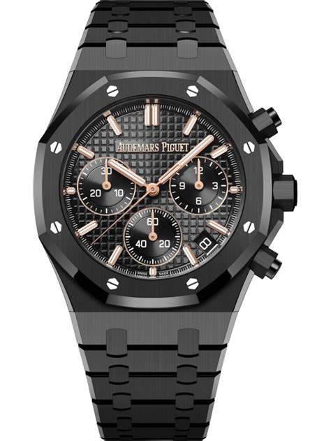 audemars piguet chronograph black|audemars piguet price list.